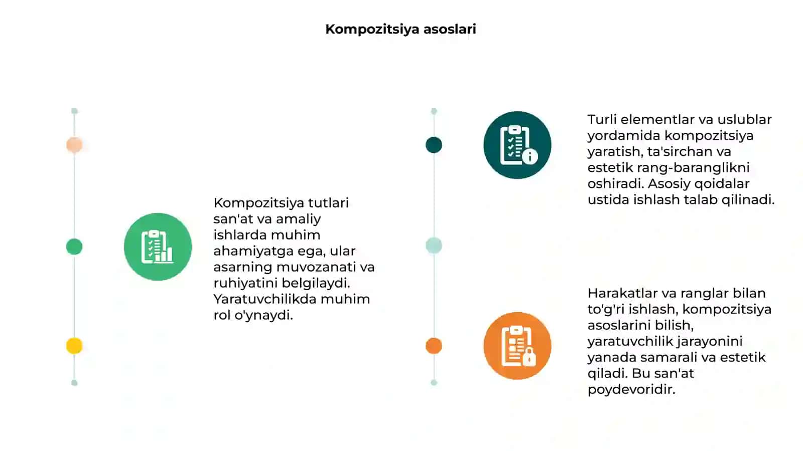 Amaliy va san'atda kompozitsiya tutlar 3