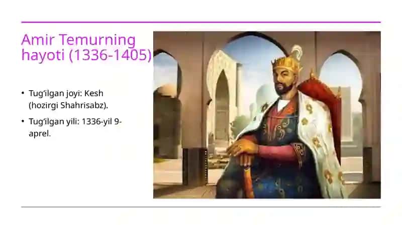 Amir Temur buyuk davlat arbobi 3