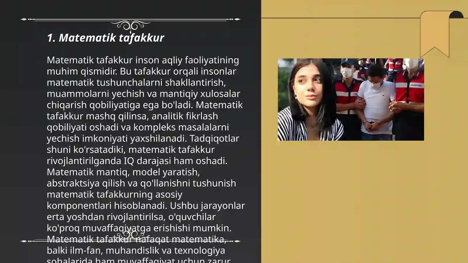 Matematik tafakkur 3