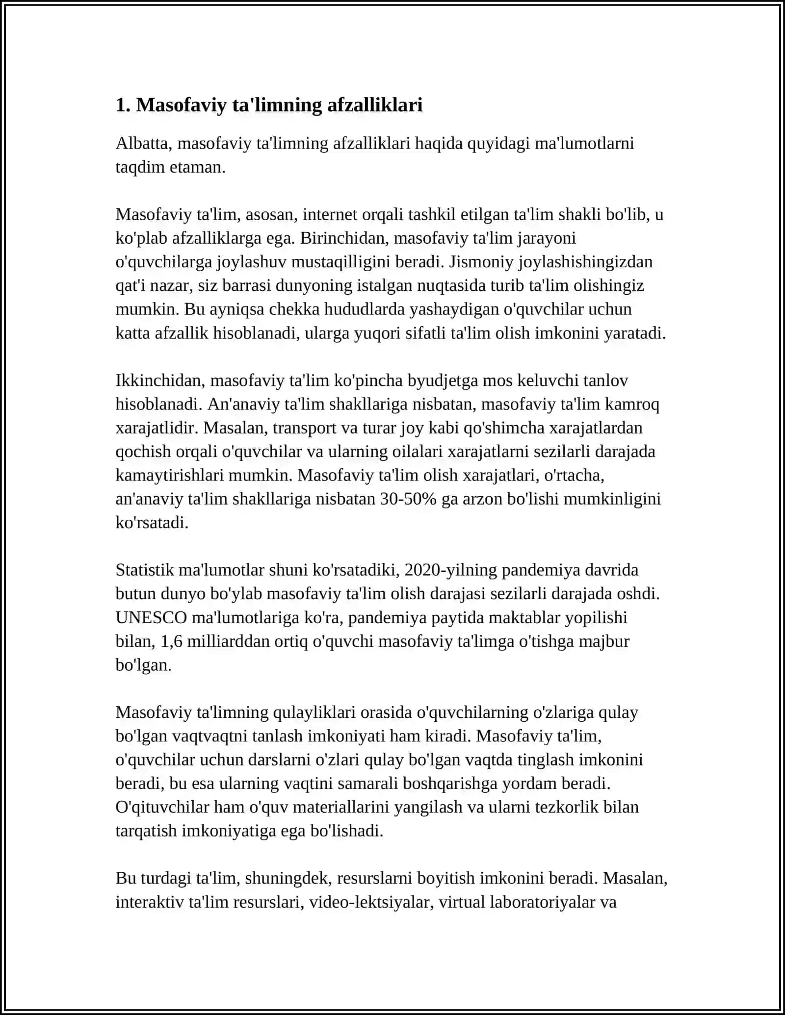 MASOFAVIY TAʼLIM TEXNOLOGIYALARI 3