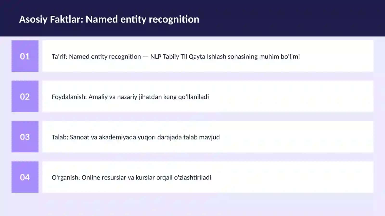 Named entity recognition 3
