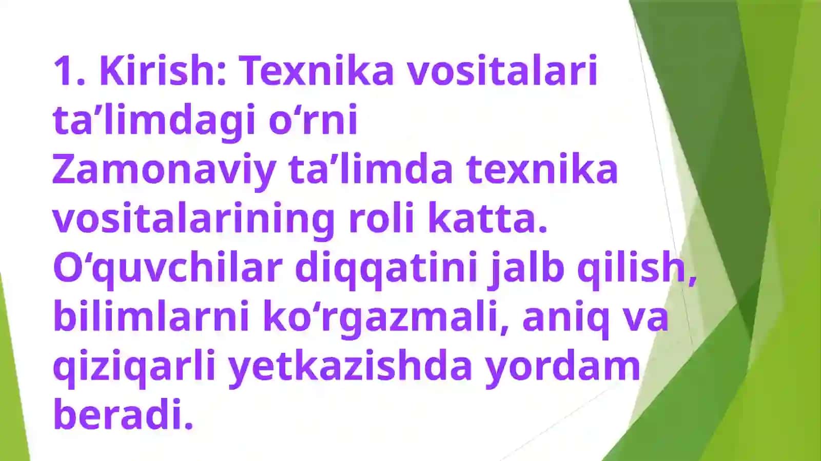 Boshlang‘ich sinf ona tili va o‘qish savodxonligi darslarida texnika vositalaridan foydalanish 3