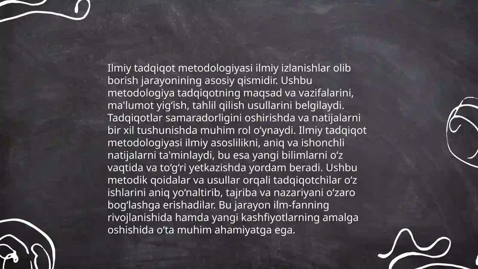 Ilmiy tadqiqot metodologiyasi fanining turi 3