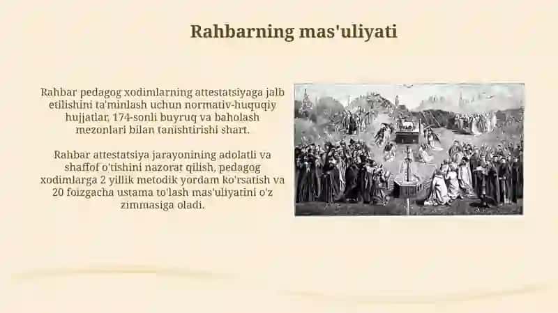 Pedagog kadrlarni Attestatsiyaga Jalb Etish 3