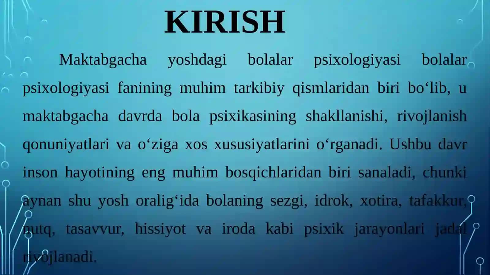 Maktabgacha yoshdagi bolalar psixologiyasi 3