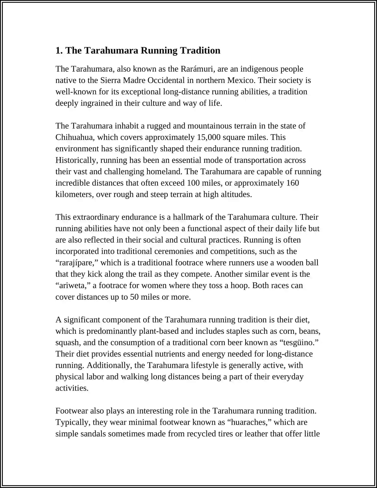 MAMUN UNIVERSITY MUSTAQIL ISH - KEEPING UP WITH THE TARAHUMARA 3