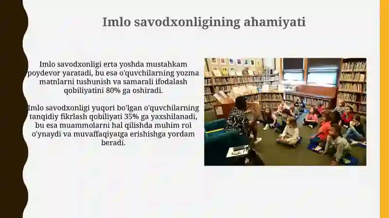Ona tili o'qitish metodikasi 3