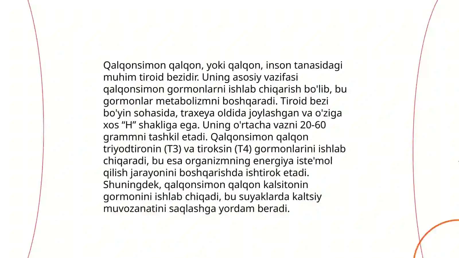 Qalqonsimon qalqon orqa va ayrisimon bezlar 3
