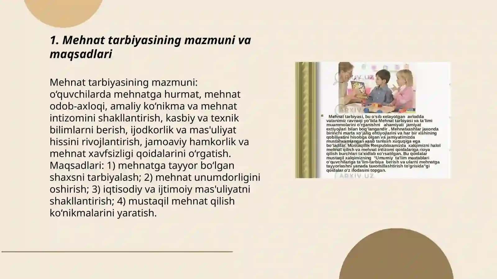 Mehnat tarbiyasi 3