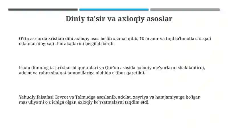 Orta Asrlarda Mutafakkirlar Axloqiy Qarashlari 3
