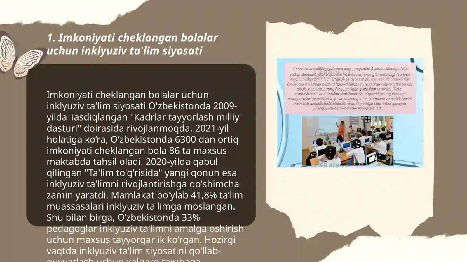 Imkoniyati cheklangan bolalarni umumta'lim maktablarida õqitishda konseptual talablar 3