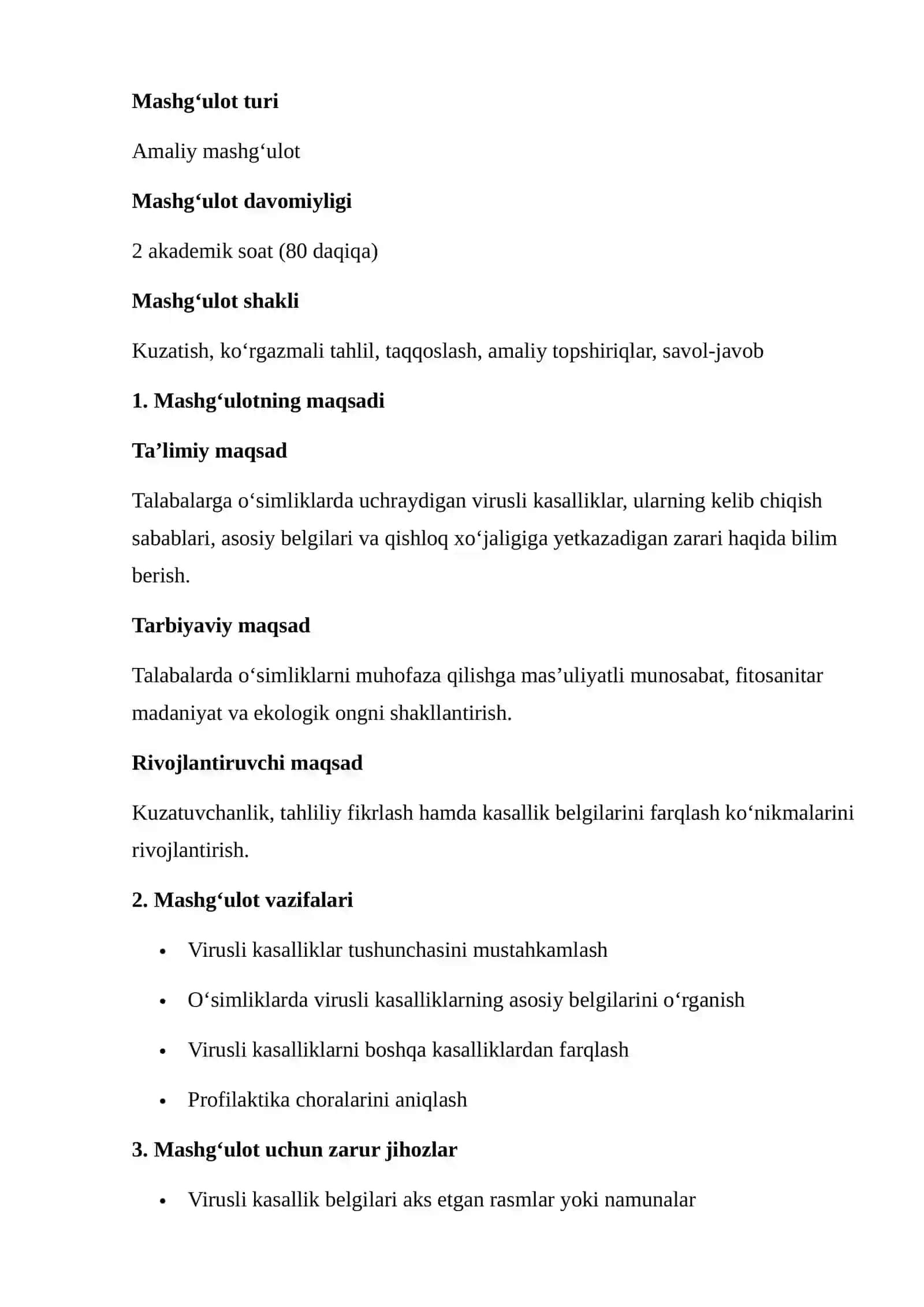 Virusli kasalliklar (o‘simliklarda) 3