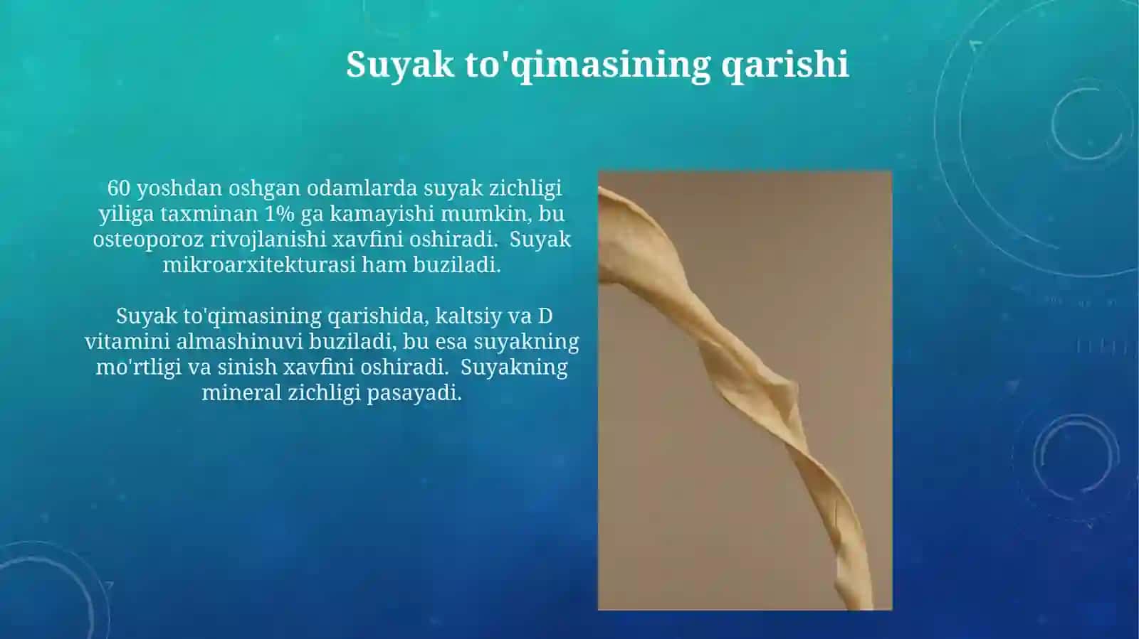 Suyak to’qimasi va muskul to’qimasi 3