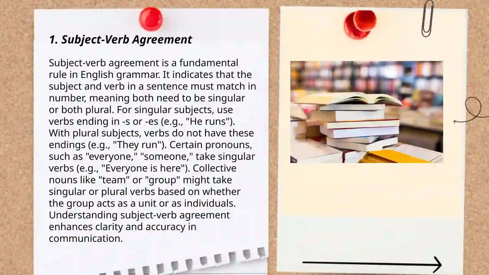 Types of syntactic relations in a sentence 3