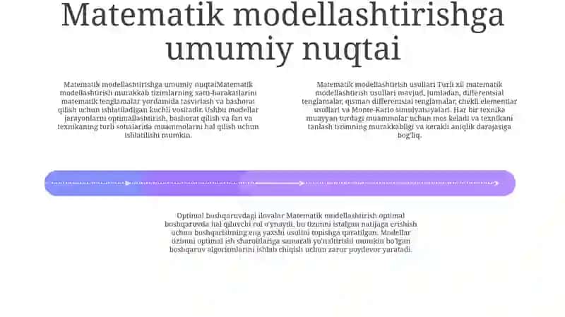 Matematik Modellashtirish Uslublari Va Texnologik Jarayonlarni Optimal Boshqarishdagi Órni 3