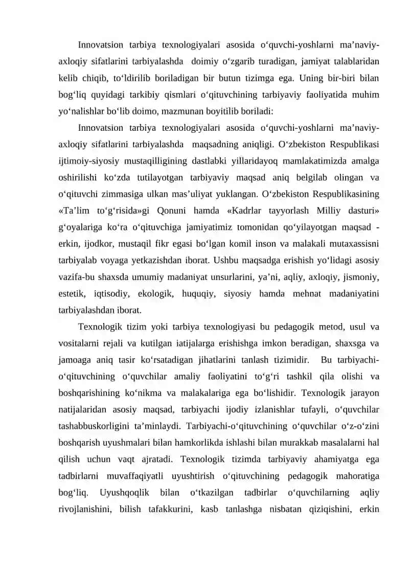 Pedagogika innovatsion tarbiya texnologiyalari 3