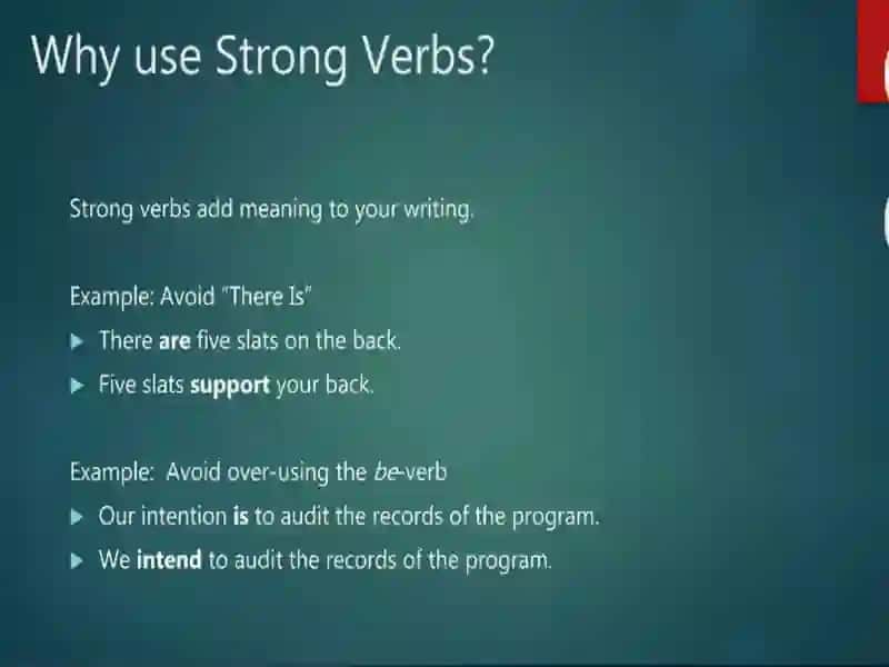 The Development of Strong Verbs 3