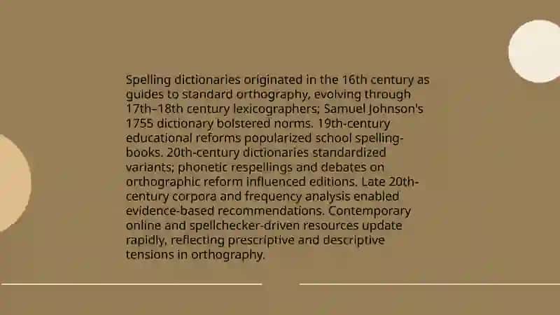 Orphological dictionaries (spelling, orthoepic dictionaries, dictionaries of speech correctness). Frequency dictionaries. Reverse dictionaries and rhyming dictionaries 3