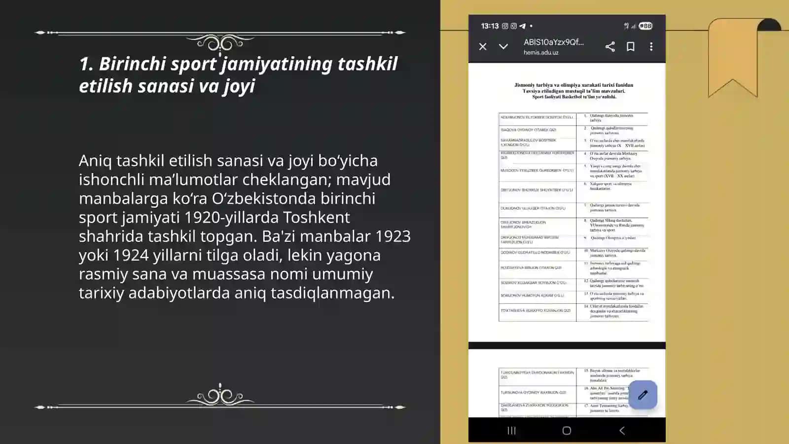 Õzbekistonda birinchi sport jamiyatning tashkil topishi 3