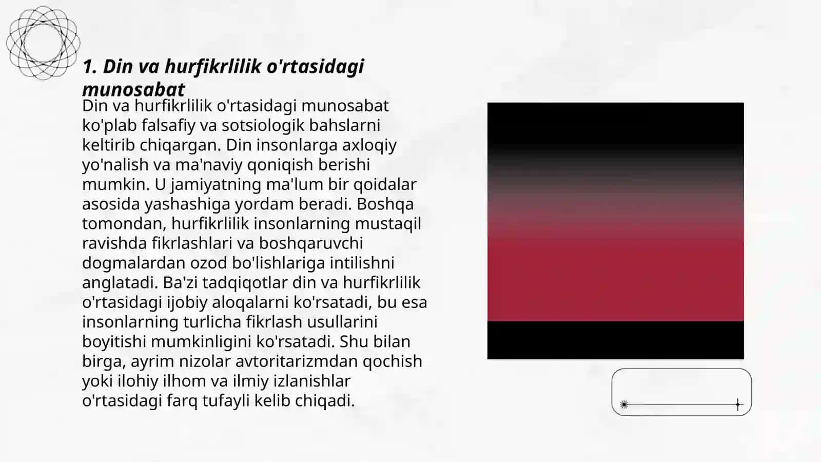 Din va hurfikrlilik 3