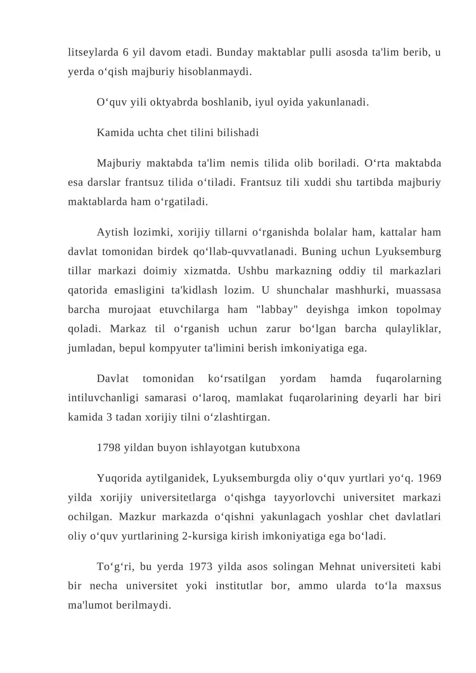 Ta'lim to’g’risidagi qonunding maqsad va vazifalari 3