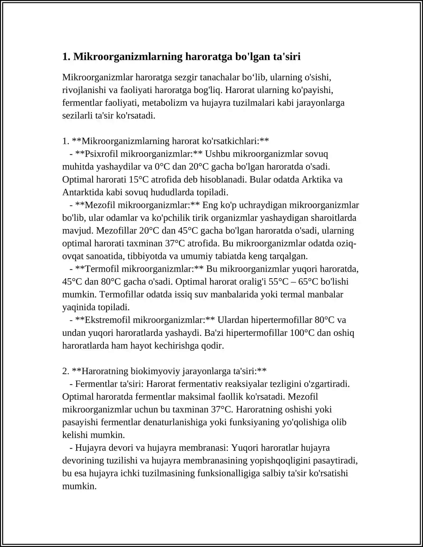 MIKROORGANIZMLARGA TASHQI MUHIT OMILLAR TA'SIRI 3