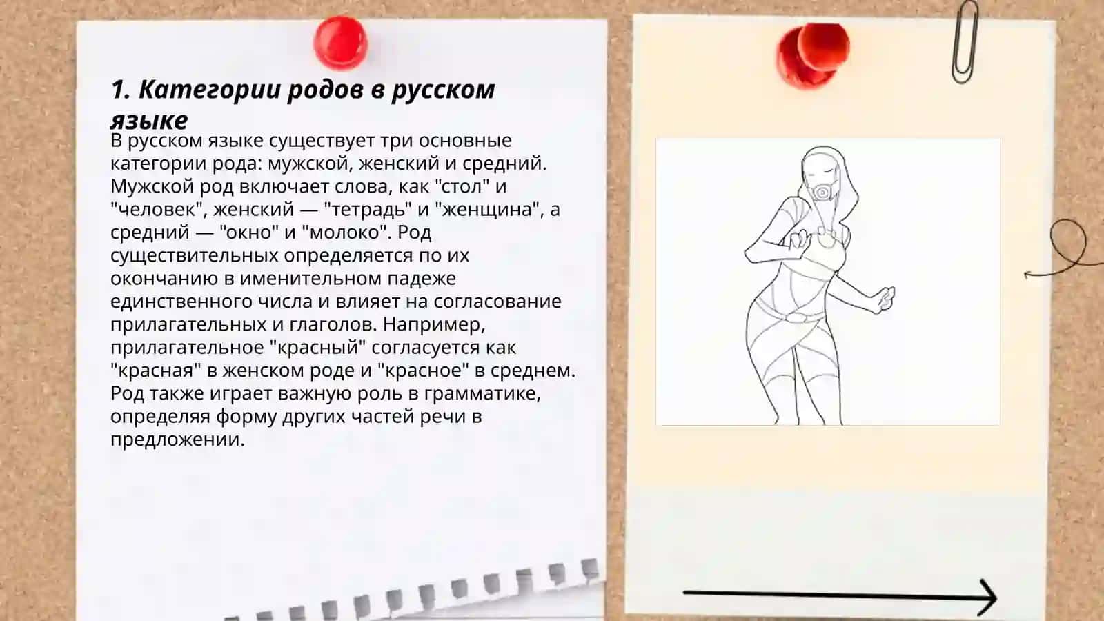 Имя существительное. Категории рода и числа 3