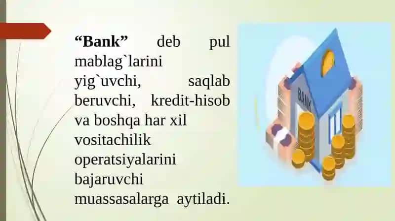 O’ZBEKISTON RESPUBLIKASIDA BANK TIZIMI VA BOSHQA KREDIT MUASSASALARI 3