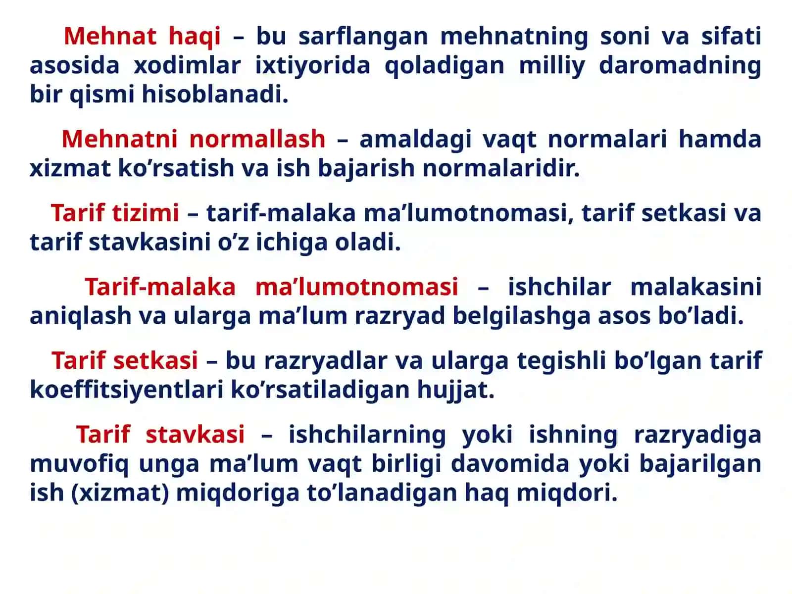 Mehnat va unga haq to‘lashni hisobga olisht 3