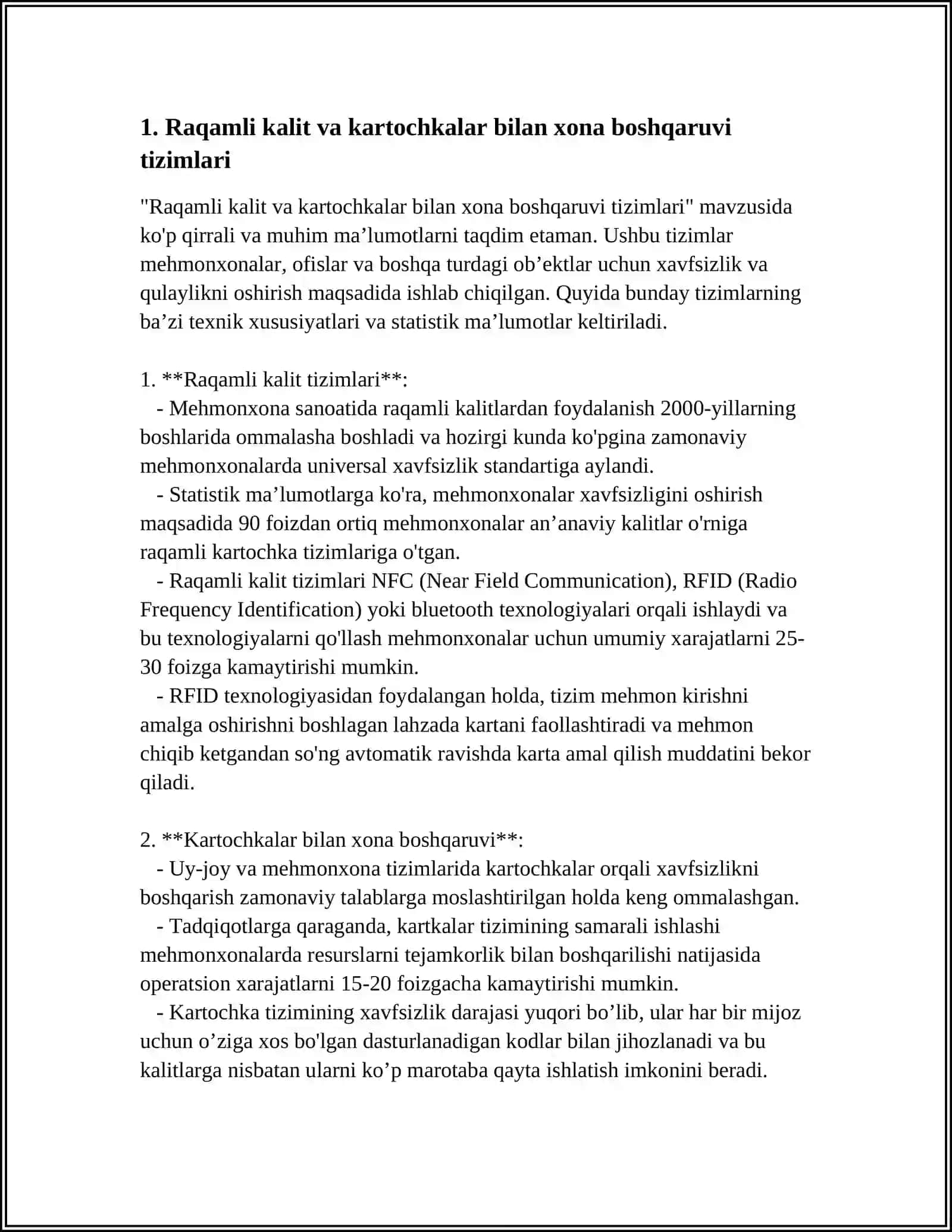 MEHMONXONA BIZNESIDA TEXNOLOGIK INNOVATSIYALAR 3