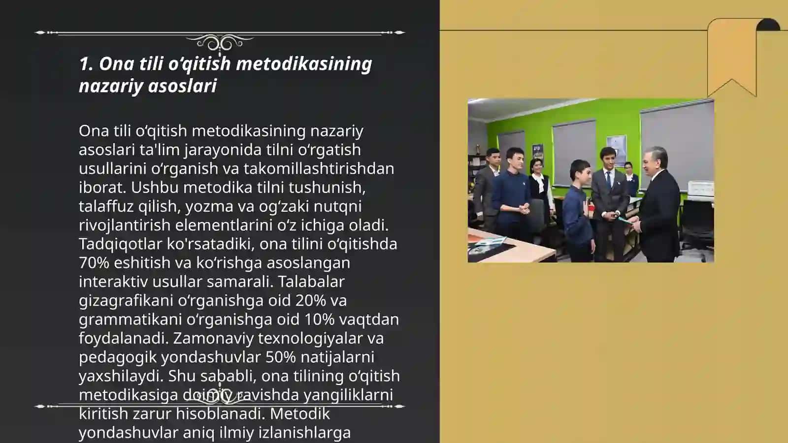 Ona tili o‘qitish metodikasi fanining ilmiy asoslari 3
