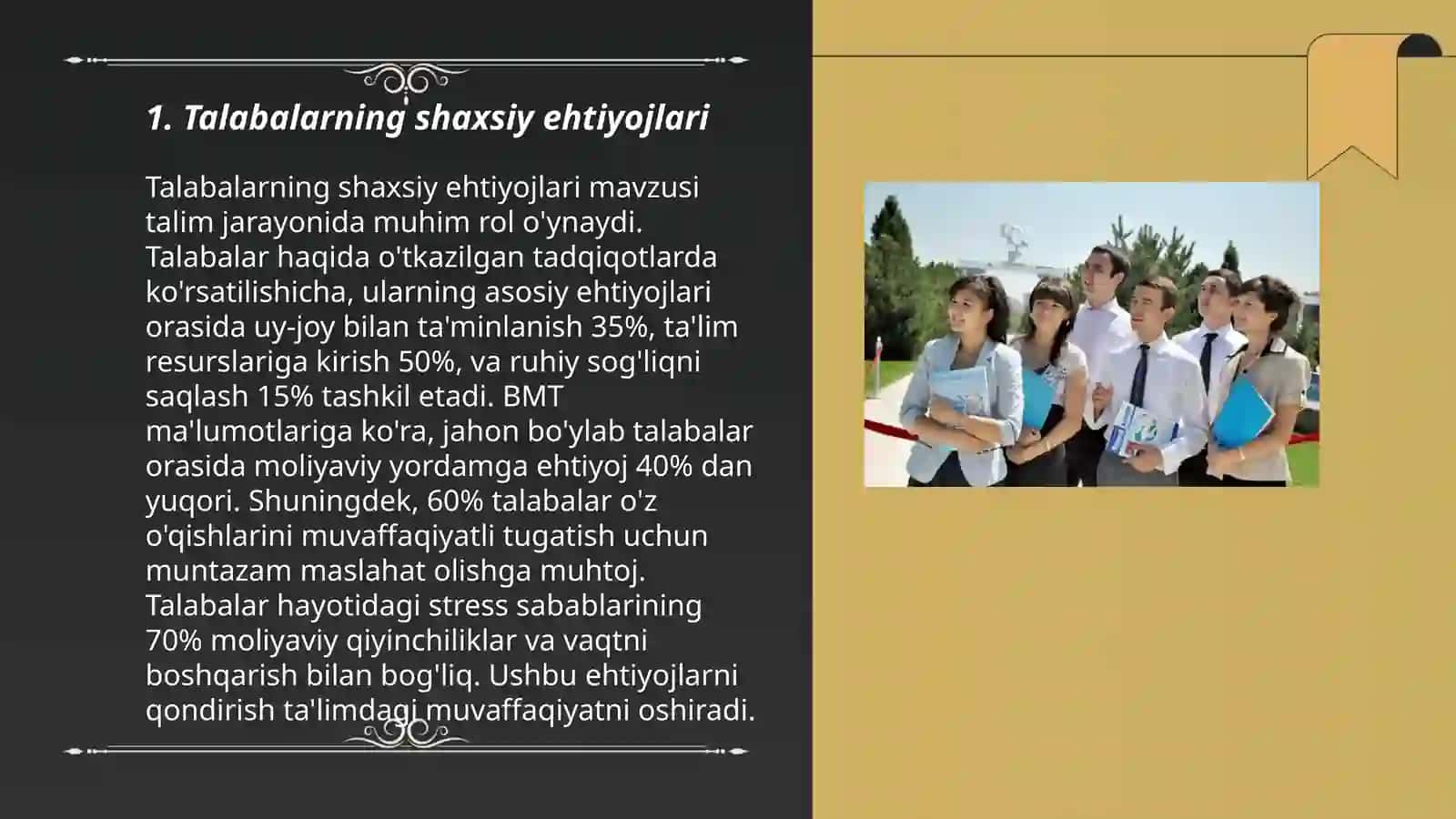 Talabaning ehtiyoji va motivlari 3