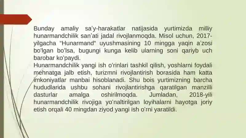 Xalqaro hunarmandchilik festivali – xalqlar madaniyatini bogʻlovchi muhim koʻprik. 3