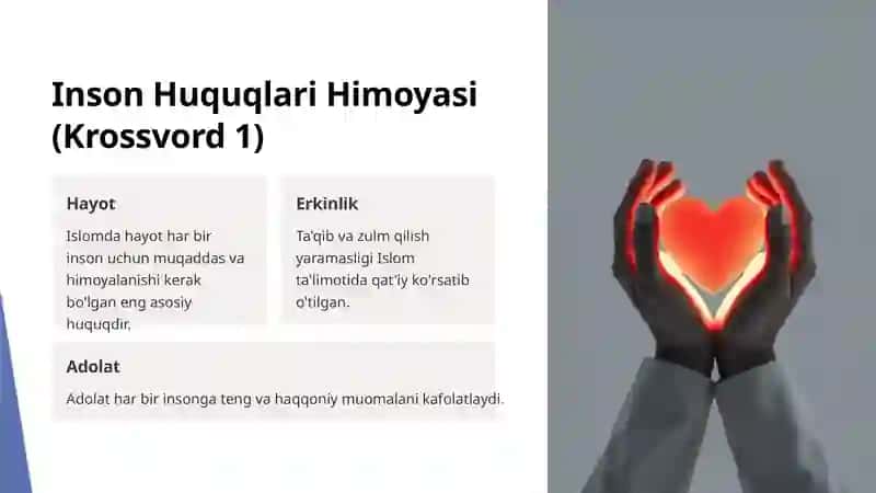 Islomda Inson Huquqlari Himoyasi, Ijtimoiy Tenglik, Adolat va Tolerantlik 3