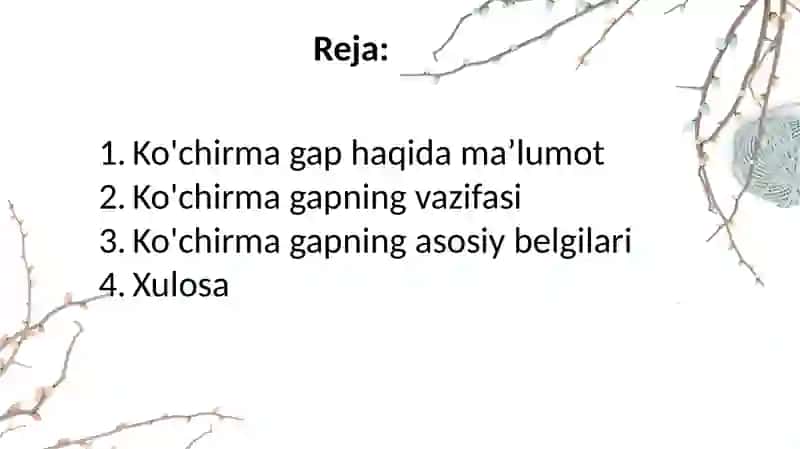 O'zbek til tarixi fanidan ta'yarlangan taqdimot 3