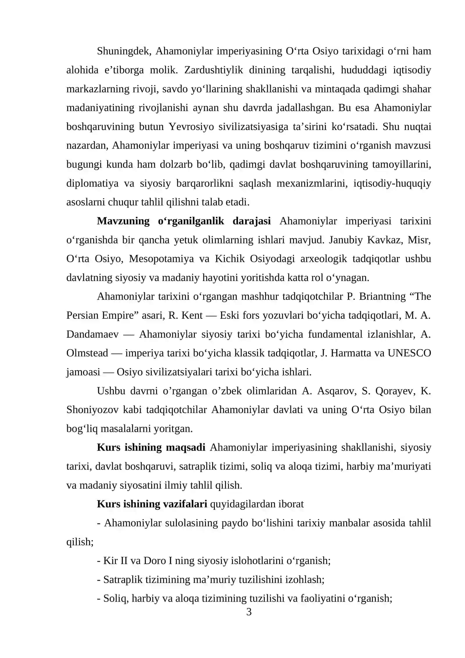 Ahamoniylar davlati va boshqaruvi 3