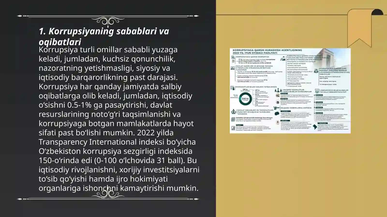 Korrupsiya va unga qarshi kurashish mexanizmi 3