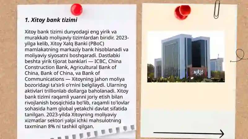 Xitoy moliyaviy tizimi 3