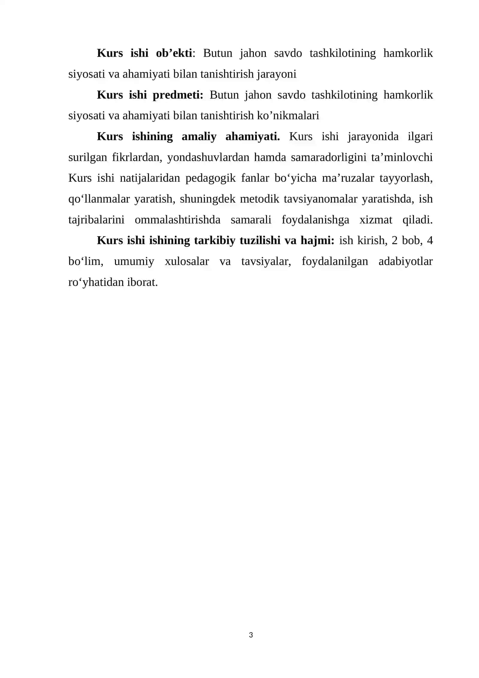 Jahon iqtisodiyoti globallashuvining sikliligi tarixi va uning rivojlanish qonuniyatlari 3