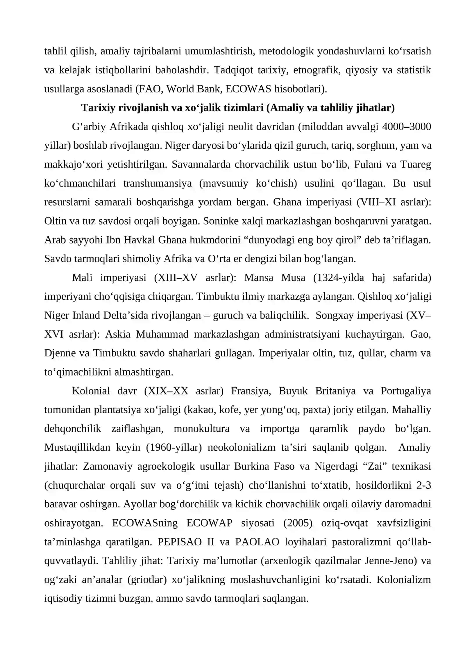 G‘arbiy Afrika xalqlari xo‘jaligi va madaniyati 3