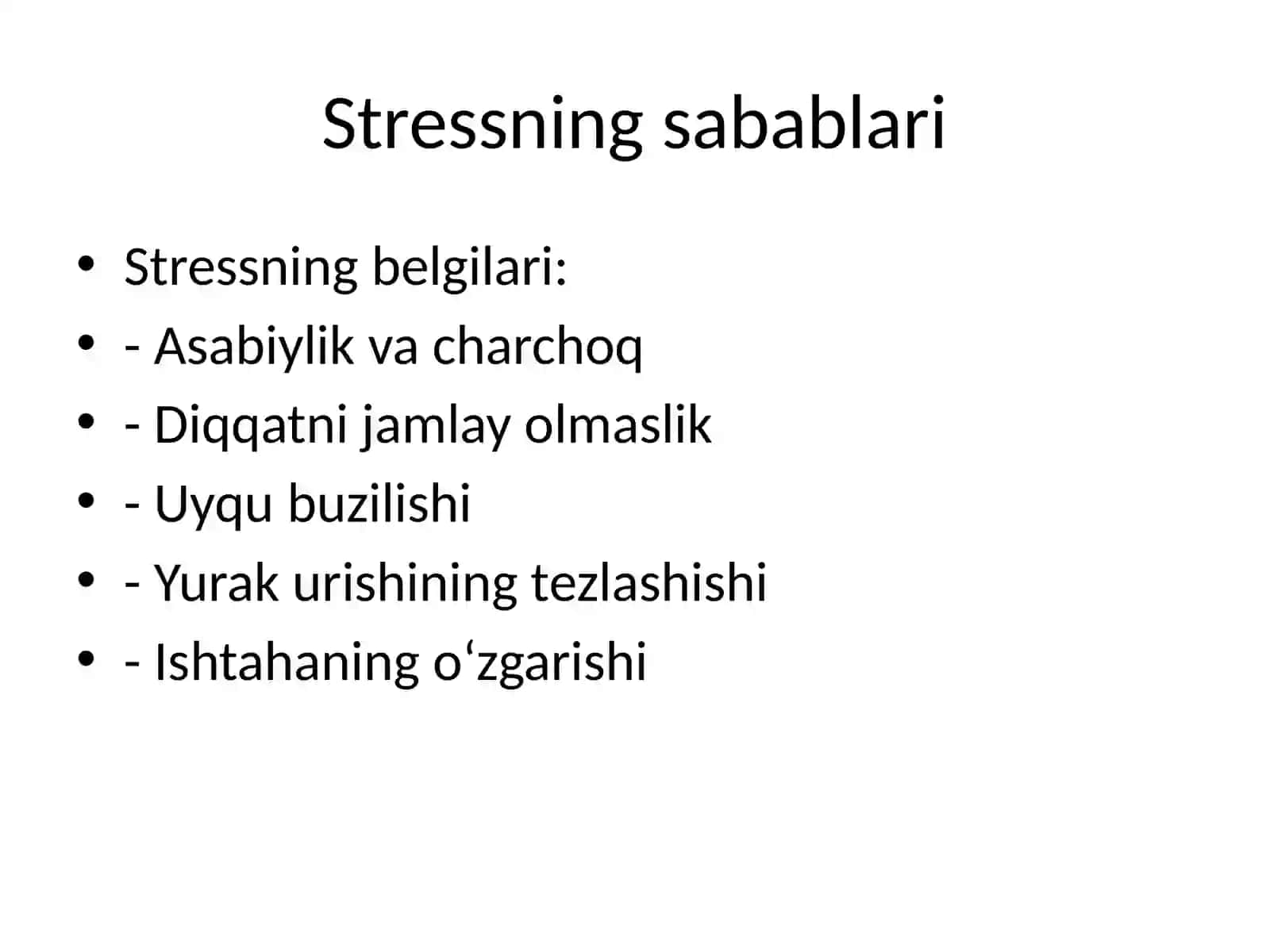 Stress va shaxsdagi nevrotik buzilishlar 3