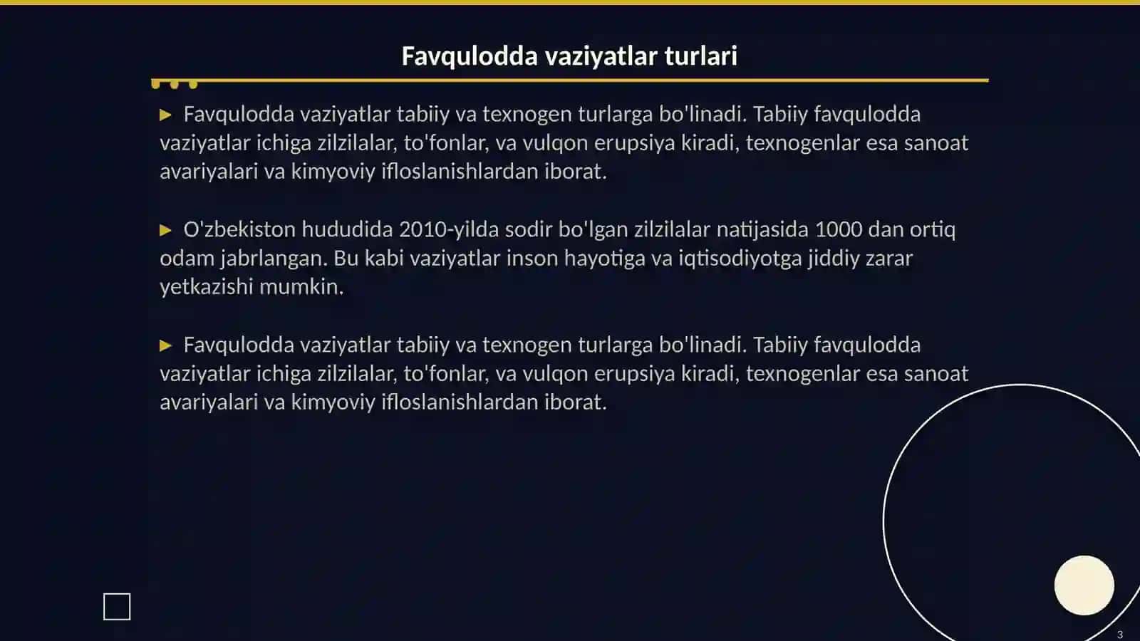 Favqulodda vaziyatlarda fuqaro muhofazasi tibbiy hizmati 3
