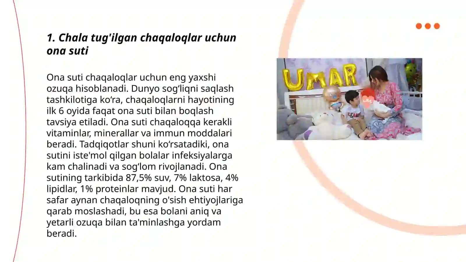 Chala tug'ilgan chaqaloqlarni ovqatlantirish 3