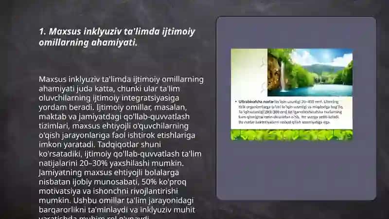 Maxsus inklyuziv ta'limda ijtimoiy omillarning ahamiyati 3