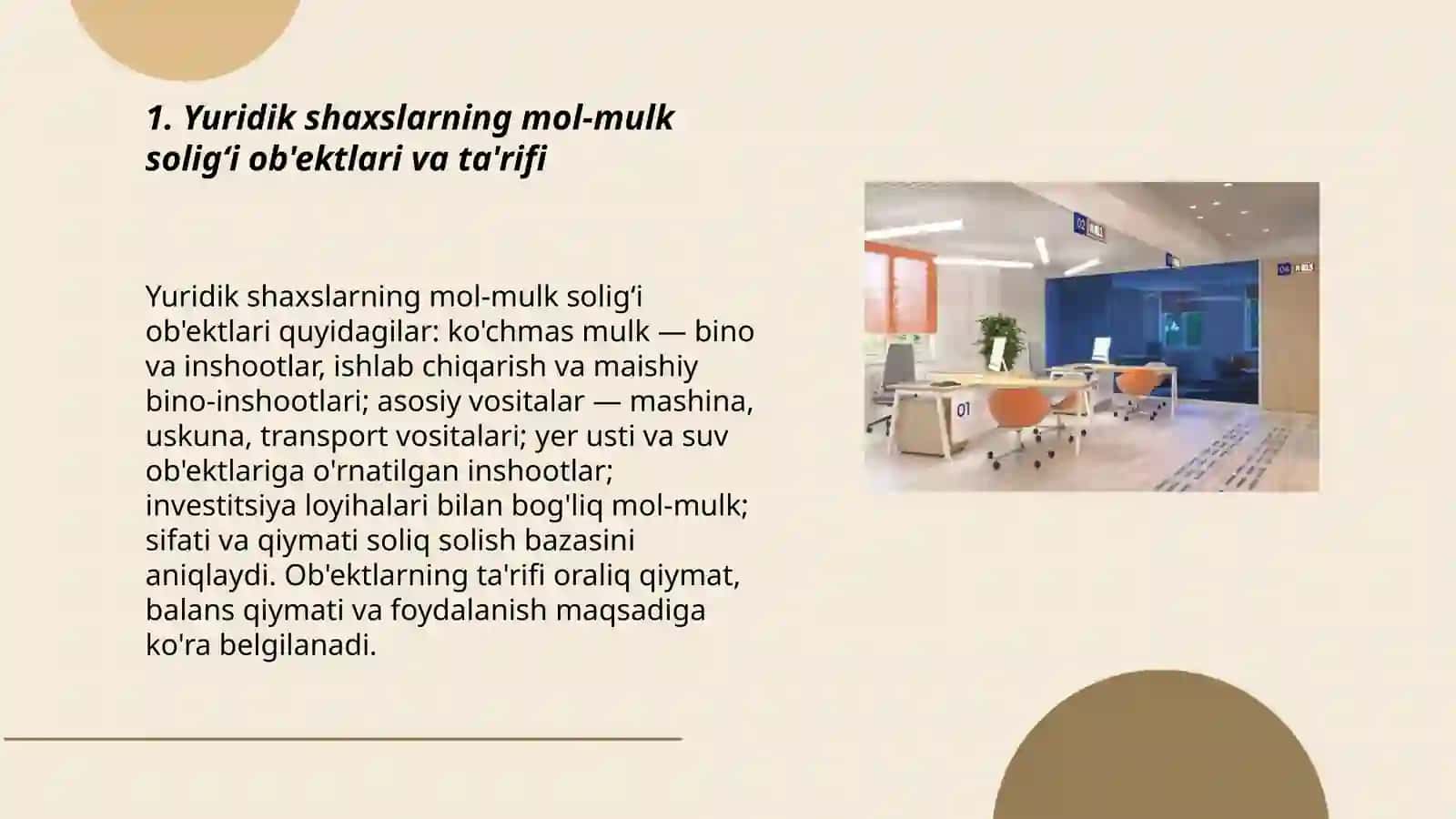 Mol-mulk solig‘i soliq bazasini aniqlash va hisoblash usullari 3