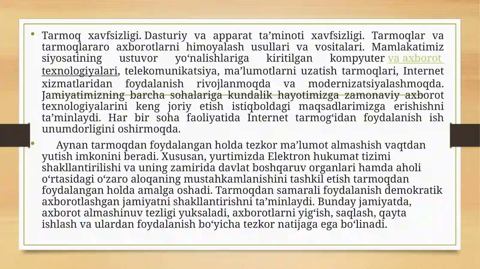 Kompyuter tarmoqlariga ruxsatsiz kirish va buzish 3