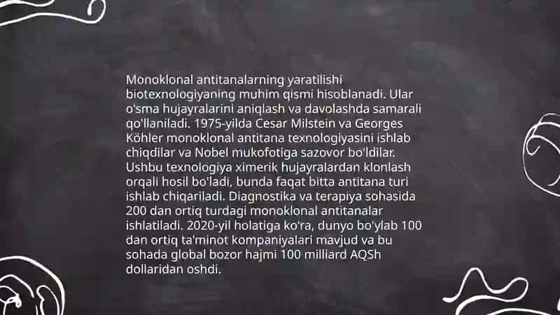 Monoklonal antitelolar va ularning tibbiyot amaliyotidagi ahamiyati 3