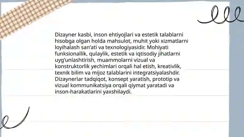 Dizayner kasbi haqida tushuncha 3