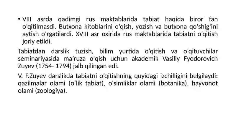 Tabiatshunoslik o‘qitish metodikasining rivojlanishi 3