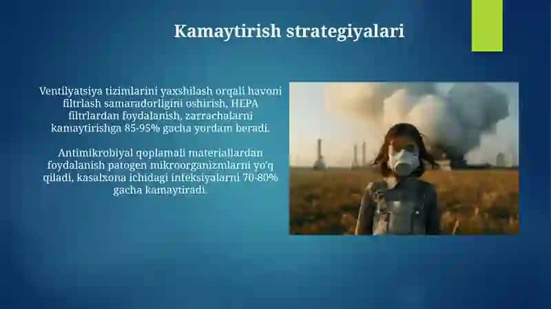 Kasalxona havosi antropogen ifloslanishi haqida 3